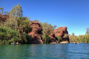 Kayaking-on-the-Lawn-Hill-Gorge